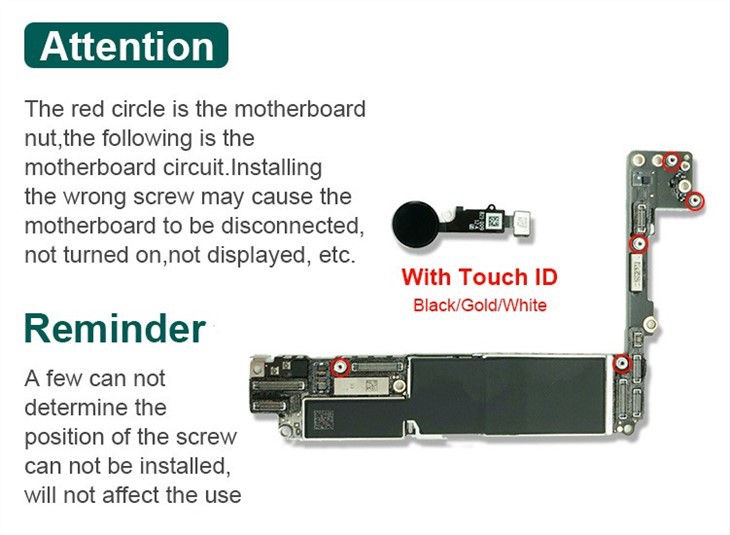 Original phone motherboard for Iphone 7 (4)